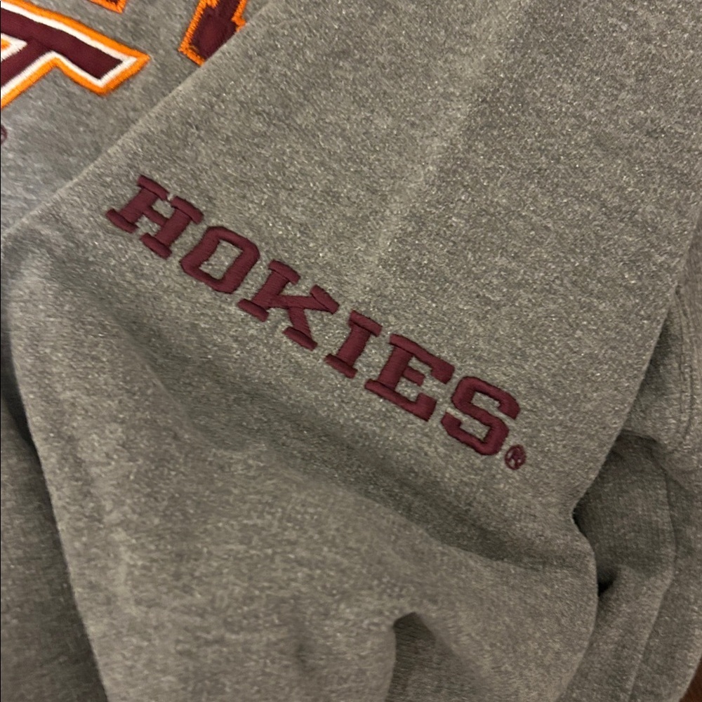 Virginia Tech Hokies Hoodie Sweatshirt - Picture 4 of 7